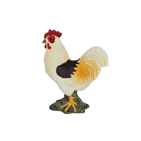 Schleich Colorful Rooster Chicken #13127 Farm Animals Figure Collectable - Picture 1 of 6